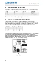 Предварительный просмотр 8 страницы Airflow PT-LE Operating Instructions Manual