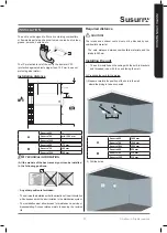 Preview for 9 page of Airflow Susurro 1000 Instruction Manual