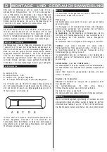 Предварительный просмотр 3 страницы AIRFORCE AFLIF53DSL Instruction On Mounting And Use Manual