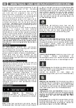 Предварительный просмотр 7 страницы AIRFORCE AXIAL DOWNDRAFT Instruction On Mounting And Use Manual