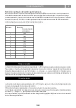 Предварительный просмотр 115 страницы AIRFORCE Centrale Aria e Luce Instruction On Mounting And Use Manual