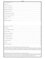 Preview for 3 page of Airfree Babyair E125 Instruction Manual