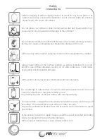 Предварительный просмотр 14 страницы Airfree Babyair E60 Instruction Manual