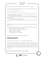 Предварительный просмотр 5 страницы Airfree Enviro 60 Instruction Manual