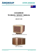 Предварительный просмотр 1 страницы Airgroup COOLBREEZE D095 Technical & Service Manual