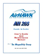 Preview for 1 page of AirHawk AH 265 User Manual