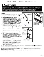 Предварительный просмотр 2 страницы Airia RX02 Installation And Operation Instructions