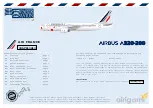 Airigami PAPER AVION AIR FRANCE AIRBUS A3200-200 Quick Start Manual preview