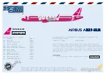 Preview for 1 page of Airigami Papier Avion Airbus A321-2LR WOW AIR Quick Start Manual