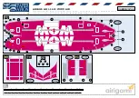 Preview for 2 page of Airigami Papier Avion Airbus A321-2LR WOW AIR Quick Start Manual