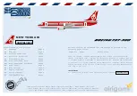 Airigami Papier Avion NEW YORK AIR BOEING 737-300 Manual preview