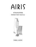 Предварительный просмотр 6 страницы AIRIS BAT001 Instruction Manual