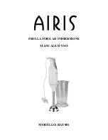 Предварительный просмотр 16 страницы AIRIS BAT001 Instruction Manual