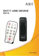 AIRIS G819 User Manual предпросмотр