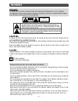 Preview for 3 page of AIRIS LW 108T Instruction Manual