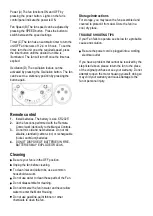 Предварительный просмотр 3 страницы AirKing AKTN-107BK Instruction Manual