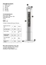 Предварительный просмотр 4 страницы AirKing AKTN-107BK Instruction Manual