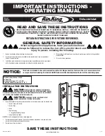 AirKing DH55 Operating Manual preview