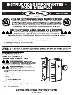 Предварительный просмотр 3 страницы AirKing DH55 Operating Manual