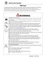 Preview for 3 page of Airless DP6825 Operating Instructions Manual