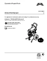 AIRLESSCO 24F573 B Series Operation - Repair - Parts preview