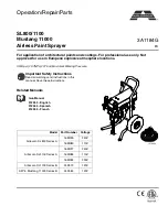 AIRLESSCO AllPro Mustang 11000 Series B Operation - Repair - Parts preview