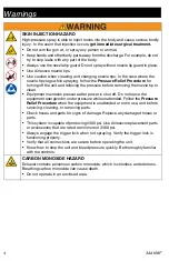 Preview for 4 page of AIRLESSCO GS950 Operation - Repair - Parts