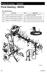 Preview for 28 page of AIRLESSCO GS950 Operation - Repair - Parts