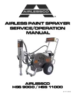 AIRLESSCO HSS 9000 Manual предпросмотр