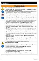 Preview for 4 page of AIRLESSCO HSS9950 Operation - Repair - Parts