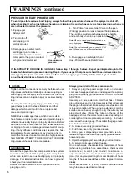 Preview for 8 page of AIRLESSCO LP 2400 Operation Manual And Parts List