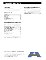 Preview for 2 page of AIRLESSCO LP 400 Service & Operation Manual