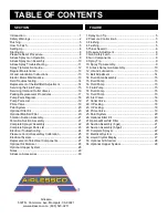 Preview for 2 page of AIRLESSCO SL1500 Service & Operation Manual