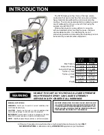 Preview for 3 page of AIRLESSCO SL1500 Service & Operation Manual