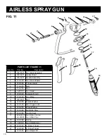 Preview for 12 page of AIRLESSCO SL1500 Service & Operation Manual