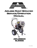 Preview for 1 page of AIRLESSCO SL6500 Service & Operation Manual