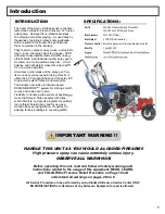 Preview for 3 page of AIRLESSCO Spray & Stripe 3600 Service And Operation Manual