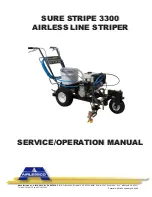 AIRLESSCO Sure Stripe 3300 Service & Operation Manual предпросмотр