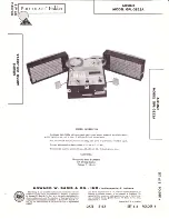 Preview for 1 page of Airline GPL-3822A Manual