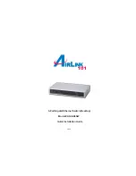 Preview for 1 page of Airlink101 AGIGA5SW Quick Installation Manual