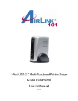 Preview for 1 page of Airlink101 AMPS230 User Manual