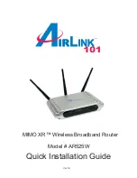 Airlink101 AR525W Quick Installation Manual предпросмотр