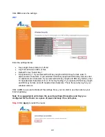 Предварительный просмотр 21 страницы Airlink101 AR660W3G User Manual