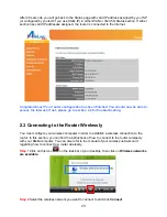 Предварительный просмотр 22 страницы Airlink101 AR660W3G User Manual