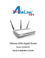 Airlink101 AR690W Quick Installation Manual preview