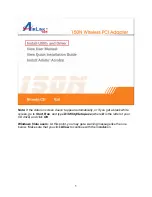 Предварительный просмотр 5 страницы Airlink101 AWLH6070 User Manual