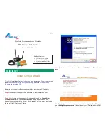 Preview for 1 page of Airlink101 AWLH6080 Quick Installation Manual