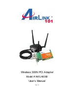 Предварительный просмотр 1 страницы Airlink101 AWLH6090 User Manual