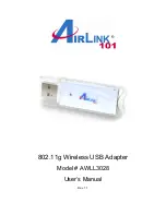 Airlink101 AWLL3028 User Manual preview