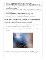 Предварительный просмотр 4 страницы Airlinkplus ATVPCI883 User Manual